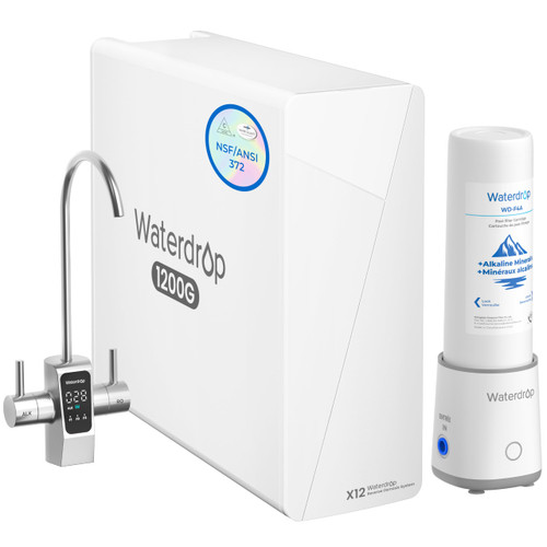 Dual Flow RO Water Filter System, Alkaline Mineral