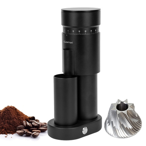 Coffee Grinder,Wirsh Geimori GU63 Electric Single Dose Grinder