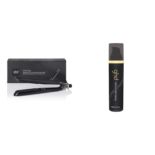 Smart Flat Iron Hair Straightener, for All Hair, Black