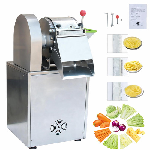 Commercial French Fry Cutter - Automatic Potato Slicer