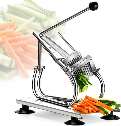French Fry Cutter, Heavy Duty Stainless Steel
