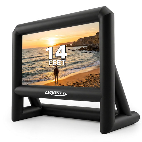 Inflatable Projector Screen, 14FT Outdoor Projector Movie Screen