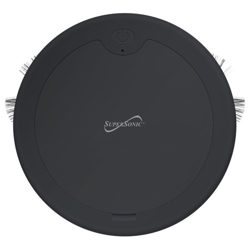 Supersonic SC-820SV Robot Vacuum & Dry Mop, Quiet Clean, Low-Profile Design, 120 Minutes Cleaning Time, Drop-Sensing Technology, 420ML Dust Bin, Brushless Motor, Fast Charging