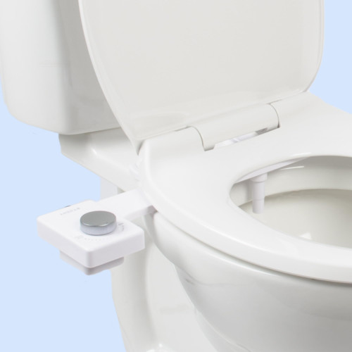 TUSHY Fresh Ultra-Slim Starter Bidet Attachment, Silver