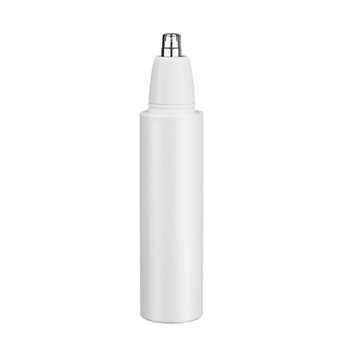 XARONF Nose Hair Trimmer, Painless Nose and Ear Hair Trimmer for Women Men Waterproof Stainless Steel Head Blades Nose Hair Remover, Easy Cleansing, USB Rechargeable (Color : White)