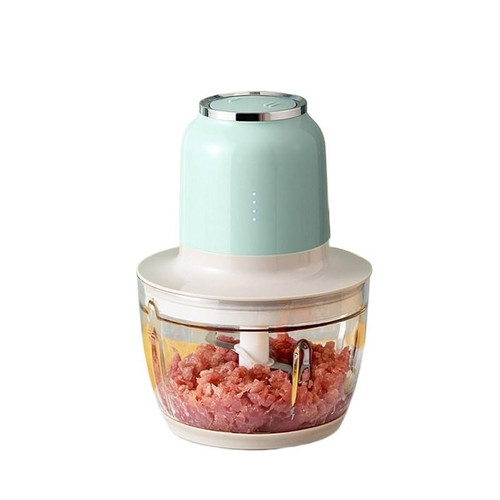 FJIESGKQ Meat Grinder Household Electric Small Multi-function Automatic Stirring Minced Vegetables and Garlic Chili