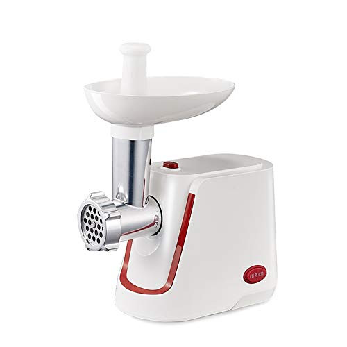 XJPWZER Meat Grinder Household Electric Stainless Steel Multi-function Sausage Stuffer Small Minced Vegetables Stirring Garlic
