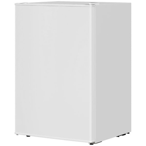 ZHYBKNLEZ White Mini Fridge 2.5 cu.ft with Dual-Zone Freezer