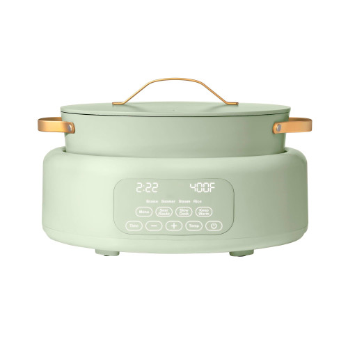10-in-1 Electric Multi-Cooker 6 Qt, Slow Cooker & Sauté Pan