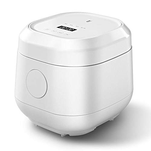 FJIESGKQ Multifunctional Electric Rice Cooker Mini Multicooker 1.2L Smart Pot Lunch Box Timing Food Warmer(Onecolor)