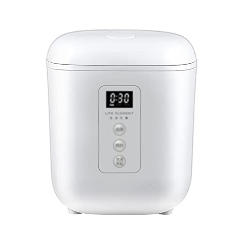 WEHISFD Electric Rice Cooker Portable Multicooker Intelligent Appointment Cooking Pot Insulation Food Warmer 1.2L Kitchen Appliance(E)