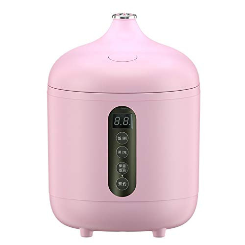 FJIESGKQ 0.8L Electric Rice Cooker Multicooker Intelligent Appointment Cooking Pot Insulation Food Soup Porridge Maker Olla arrocera(black-JoJo's Bizarre Adventure1)