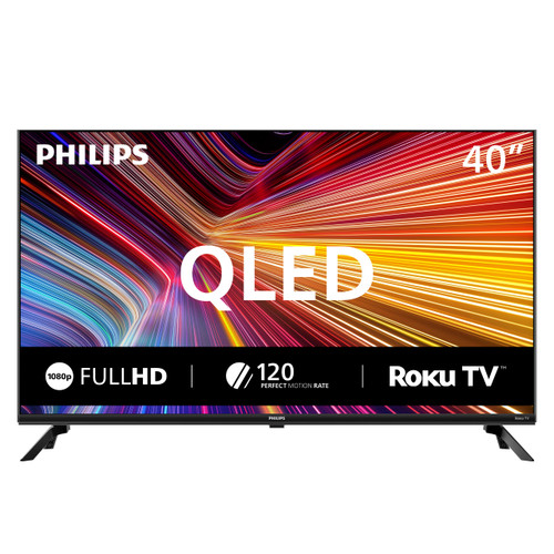 PHILIPS 40-Inch 7600 Series Full HD QLED Roku TV (40PQF7656/F7)