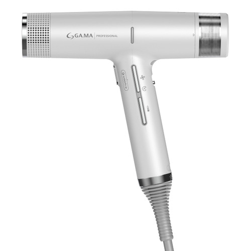 GA.MA Italy Professional iQ1 Perfetto Hair Dryer, 110,000 RPM, Grey