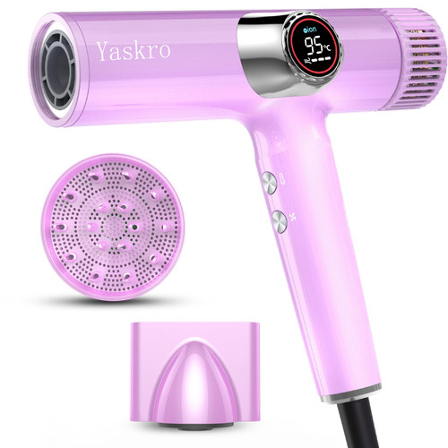 Yaskro 160,000 RPM Ionic Hair Dryer with Brushless Motor & LED Display