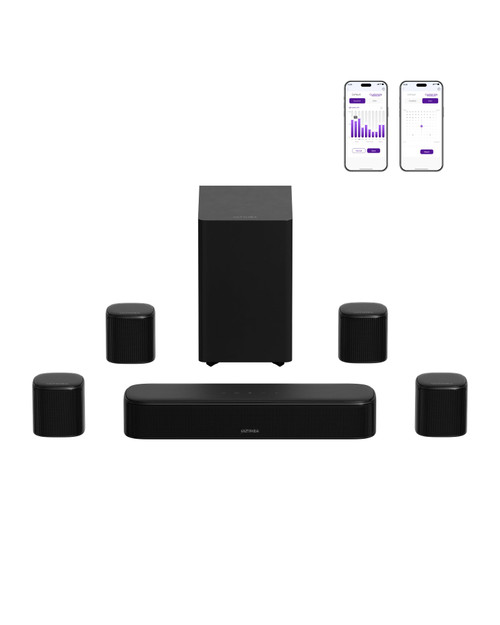 ULTIMEA 7.1ch Sound Bar with Subwoofer, Surround Soundbar for Smart TV