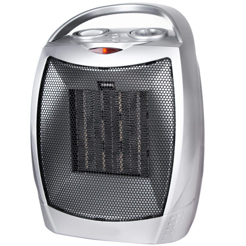 Portable Electric Space Heater 450W, Ceramic Room Heater with Tip-over and Overheat Protection, Fast Heating for Indoor Office Home, ETL Certified