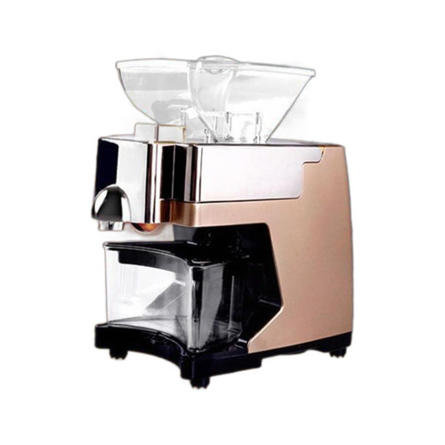 530W Automatic Oil Press Machine Cold Hot Nut Oil Extractor Stainless Steel Electric Oil Press Oil Expeller with Touch Screen Seed Oil Press Home Commercial for Coconut Castor Seed Oil Press 3-6Kg/H