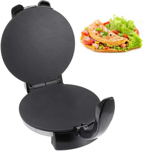 Electric Pancake Maker - Portable Breakfast Machine for Chapati and Tortilla with LED Indicator - Automatic Cooking for Perfect Pancakes