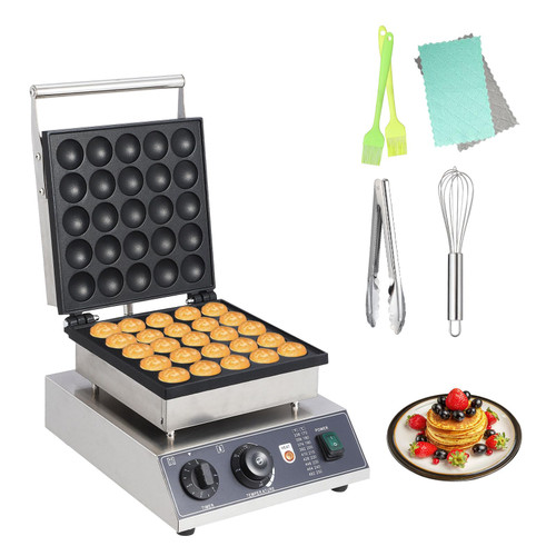 Electric Crepe Pancake Makers Comal Electricos Hole Mini Baker,A