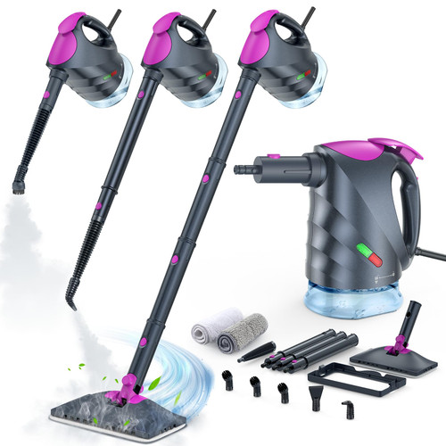 Steam Mop & Detachable Steam Cleaner