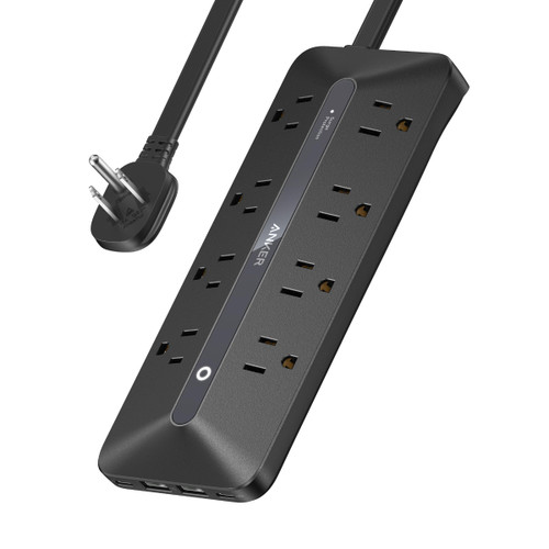 Anker Power Strip, 900J Surge Protector, 35W Max