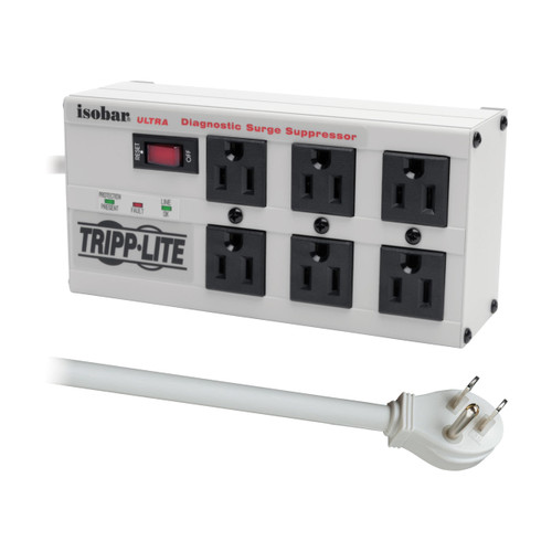 Eaton Tripp Lite ISOBAR6ULTRA Isobar Metal Surge Protector 6 Outlets