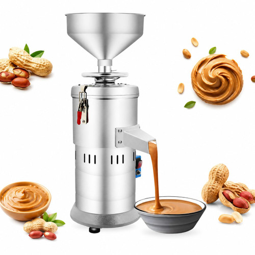 1.1KW Electric Peanut Butter Maker Machine, Grain Grinder for Sesame Sauce