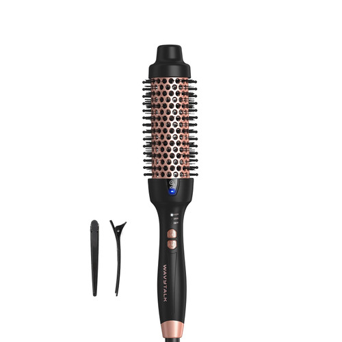 Wavytalk Thermal Brush Blowout Express 1.5" Ionic Heat Round Brush