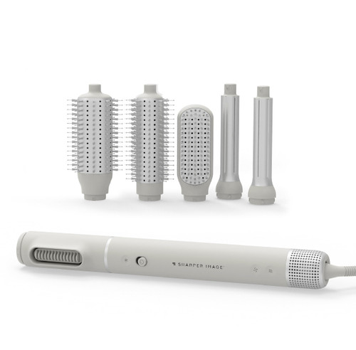 Sharper Image Revel 6-in-1 Multi-Styler, Ionic Hair Dryer Brush, Air Wrap Curling Wand, Detangler, Volumizing, Smoothing & Straightening Tools, Hair Accessories for Women for Salon Results at Home