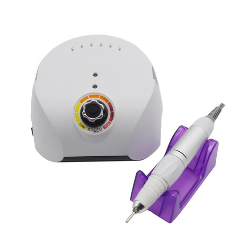 3pcs Electric Nail Drill Set - Professional Manicure & Pedicure Tool for Home and Salon Use(White)