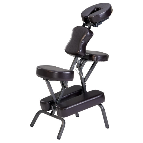 Master Massage Bedford Portable Light Weight Massage Chair, Burgundy, with Carry Case