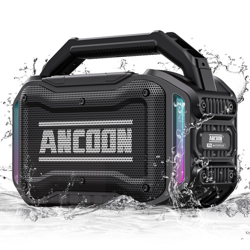 ANCOON Speakers Bluetooth Wireless: 80W(Peak) Loud Speaker with Bass
