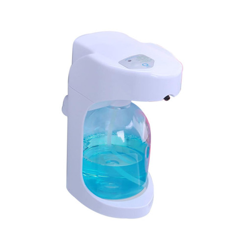 White Automatic Soap Dispenser, Hands Free Wall Mounted Countertop