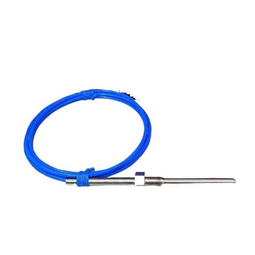 TPUOBYRXW DS18B Waterproof Temperature Sensor Stainless Steel Probe, PTFE Threaded Digital Thermometer for Industrial Use(PT1 6-100mm)