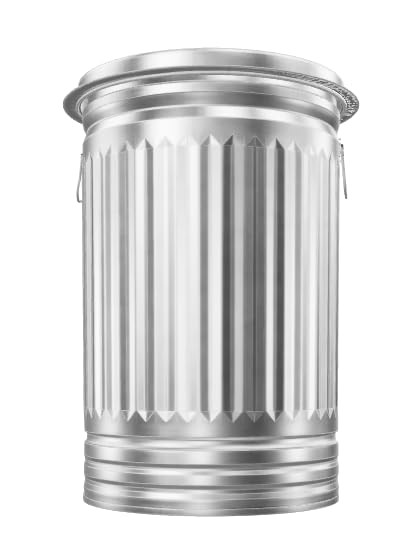31-Gallon Steel Trash Can