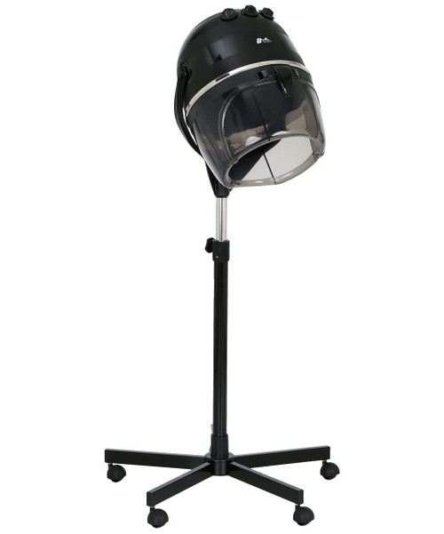 Buy-Rite Meredith 880W Hooded Salon Hair Dryer Adjustable Height