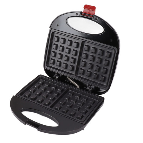 Fdit Waffle maker 750W non stick stainless steel electric waffle machine