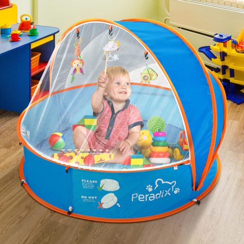 Peradix Paddling Pool for Kids & Pets Kiddie Ball Pit Tent, Beach Tent