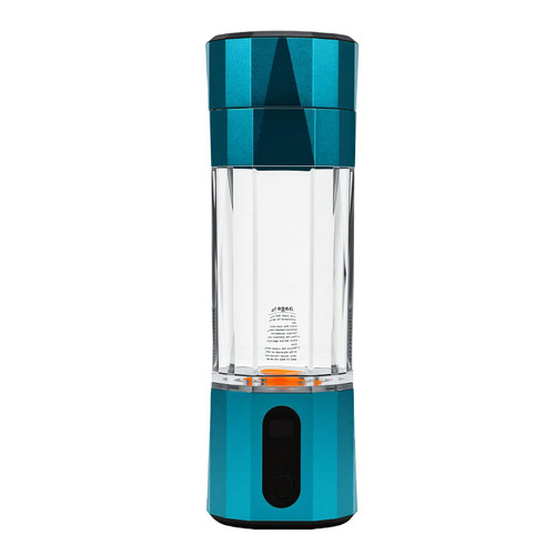 Denash Hydrogen Water Bottle, 8000ppb Portable Hydrogen Water Ionizer with LED Display, 208ml Rechargeable Bottle for Daily Travel Sports