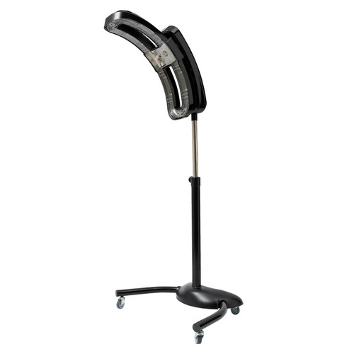 Orbiting Infrared Standing Hair Dryer, Hairdressing Heater (Black)