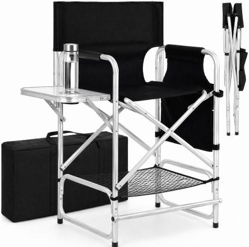 Tall Makeup Chair 41in, Directors Chair, Makeup Chair for Makeup Artist