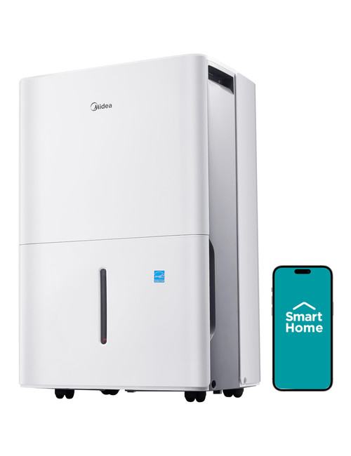 Midea 50 Pint Dehumidifier for Basement, 4,500 Sq. Ft, Energy star