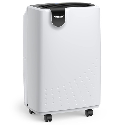 Yaufey 31 Pint Dehumidifier for Basement Home 2500 Sq. Ft. with Drain Hose