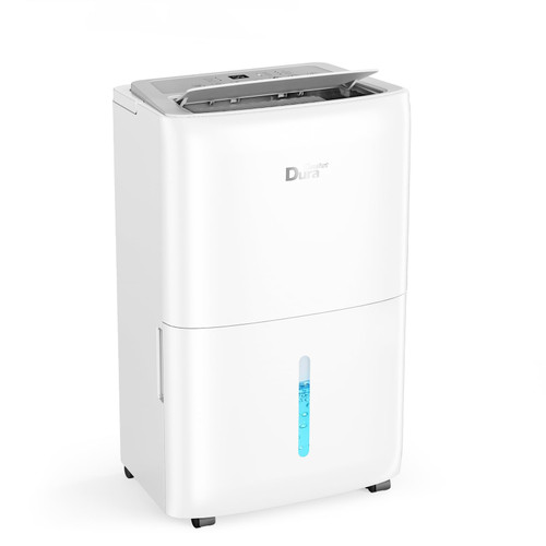 DuraComfort Dehumidifier for Basement up to 2,500 Sq Ft, 2025 Energy Star, Max to 35 Pints/Day Quiet Dehumidifier with Drain Hose, Smart Humidistat & Timer for Home, Bedroom & Bathroom