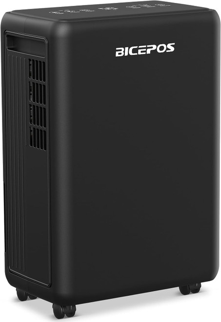 Bicepos 2000 Sq.Ft Dehumidifier Basement, 30 Pints, Heavy-Duty Compressor