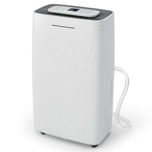 81 Pint Dehumidifier, 5000 Sq.Ft Dehumidifier for Basement with Drain Hose