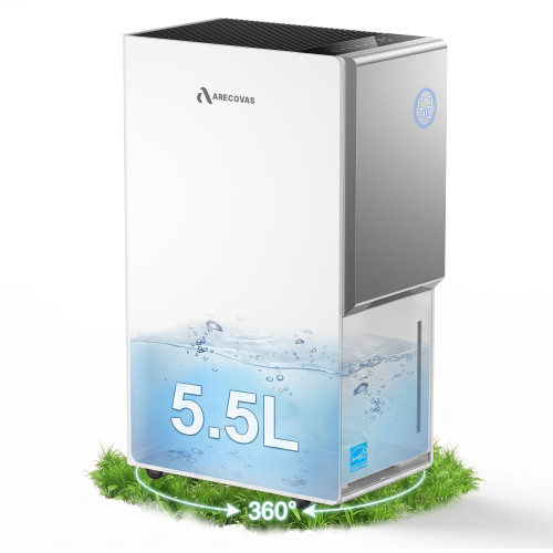 Arecovas 80 Pint Dehumidifier Energy Star 2025 Most Efficient, 5000 Sq.Ft