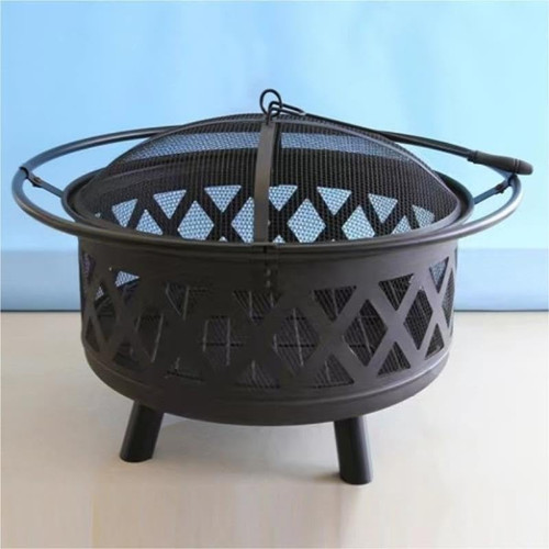 Large Outdoor Fire Pit Wood Burning Fire Pits