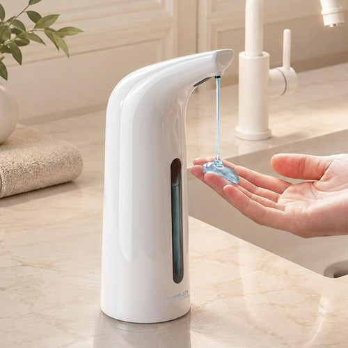 Summon The Elves Automatic Liquid Soap Dispenser, 4-Level,Rechargeable
